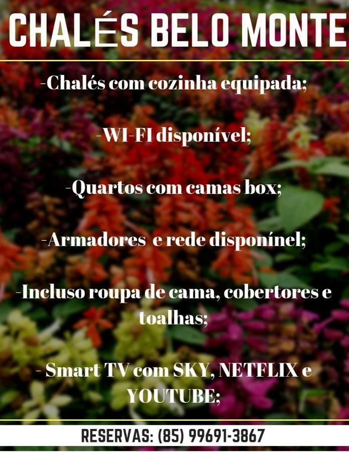 Chale Bela Vista - Chales Belo Monte Pacoti Exterior foto